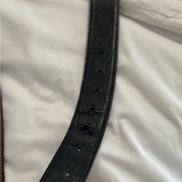 Gucci Black Leather Belt - Picture 6 of 6